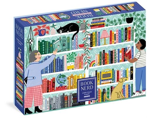 Foto van Book nerd 1,000-piece puzzle - puzzel;puzzel (9781523515127)