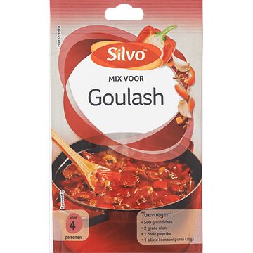 Foto van Silvo mix voor goulash 40g bij jumbo