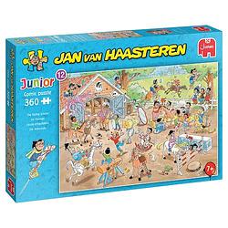 Foto van Jan van haasteren - junior de manege (360 stukjes) - puzzel;puzzel (8710126200834)