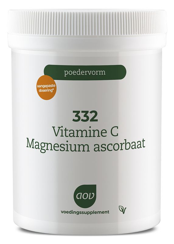 Foto van Aov 332 vitamine c magnesium ascorbaat poeder