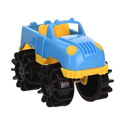 Foto van Free and easy speelgoedauto monstertruck 12 cm blauw