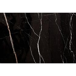 Foto van Inductiebeschermer - marmer keramiek zwart - 81.2x52 cm
