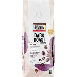 Foto van Fairtrade original dark roast espresso bonen 500g bij jumbo