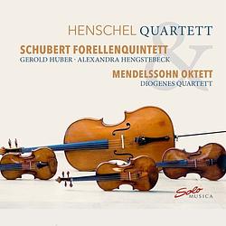 Foto van Schubert forellenquintett & mendelssohn oktett - cd (4260123643324)