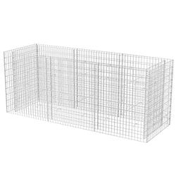 Foto van Vidaxl gabion plantenbak verhoogd 270x90x100 cm staal