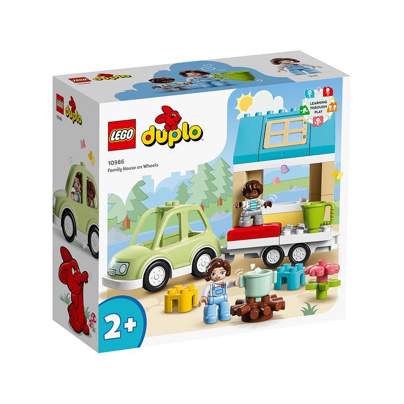 Foto van Lego duplo town familiehuis op wielen 10986