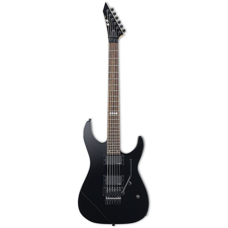 Foto van Esp e-ii m-ii neck thru black met koffer