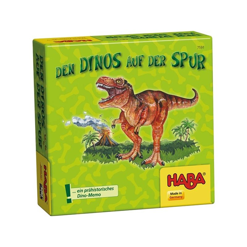 Foto van Haba memoryspel den dinos auf der spur (du)