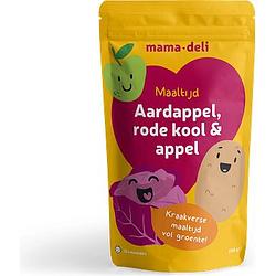 Foto van Mamadeli aardappel, rode kool & appel, 12+ maanden 200g bij jumbo