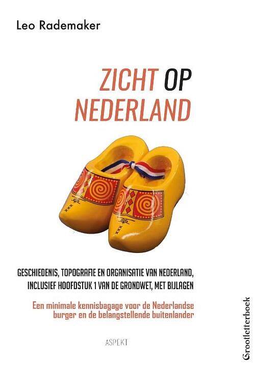 Foto van Zicht op nederland - grootletterboek - leo rademaker - paperback (9789463384209)
