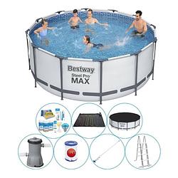 Foto van Bestway steel pro max rond 366x122 cm - zwembad deal