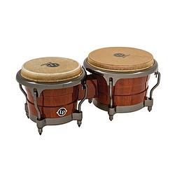 Foto van Latin percussion lp201ax-d gen ii bongos natural durian