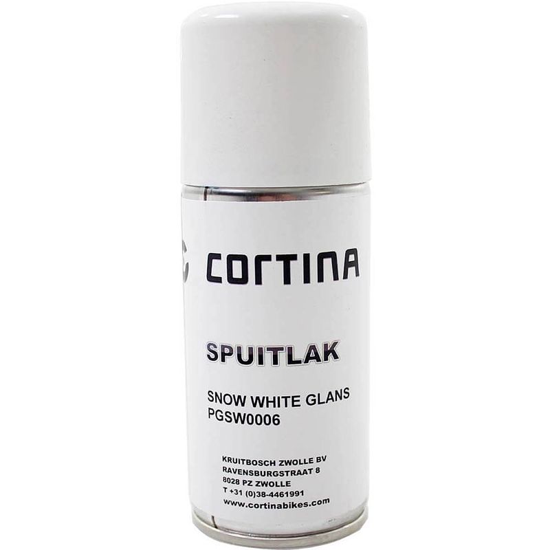 Foto van Cortina - spuitlak pgsw0006 snow white 150ml