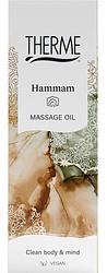 Foto van Therme hammam massage oil - met bergamot