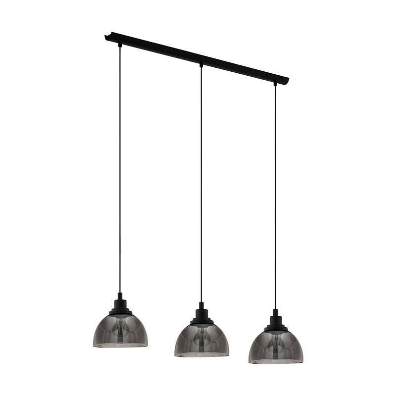 Foto van Eglo beleser hanglamp - e27 - 90,5 cm - zwart