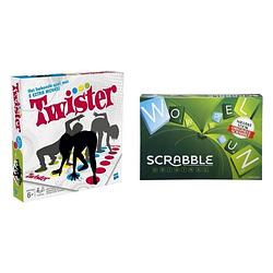 Foto van Spellenbundel - 2 stuks - twister & scrabble original