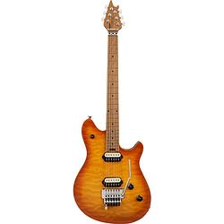 Foto van Evh wolfgang special qm baked maple solar elektrische gitaar