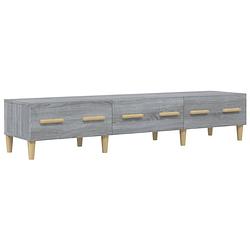 Foto van The living store tv meubel - sonoma eiken - 150 x 34.5 x 30 cm - modern en stevig