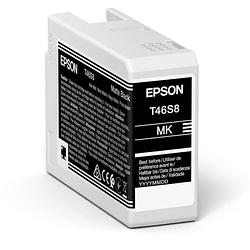 Foto van Epson inktpatroon mat zwart t 46s8 25 ml ultrachrome pro 10