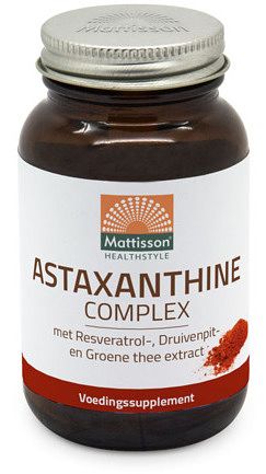 Foto van Mattisson healthstyle astaxanthine complex capsules