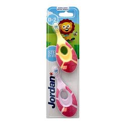 Foto van Stap voor stap tandenborstel voor kinderen van 0-2 jaar zacht 2st.