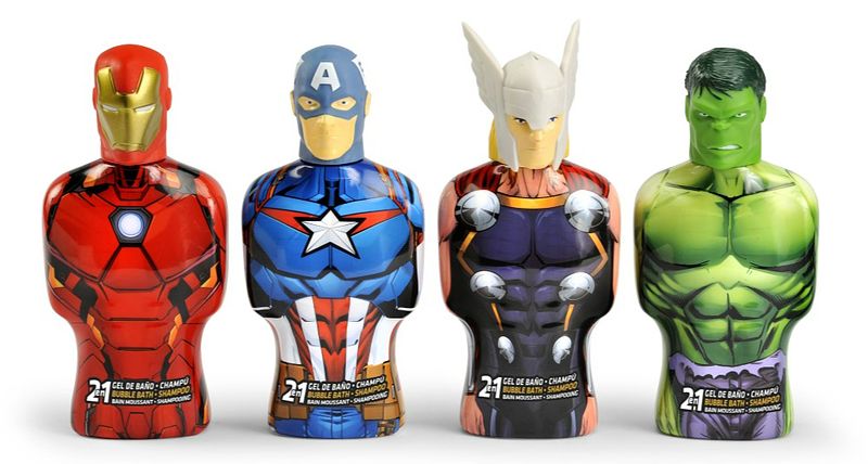 Foto van Lorenay avengers 2-in-1 bubble bath & shampoo