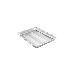 Foto van Nordic ware - bakplaat met structuur, 33 x 24,4 cm, aluminium - nordic ware naturals prism