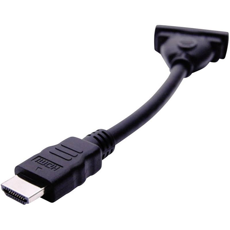 Foto van Club3d cac-hmd>dfd hdmi / dvi adapter [1x hdmi-stekker - 1x dvi-bus 24+5-polig] zwart 12.00 cm