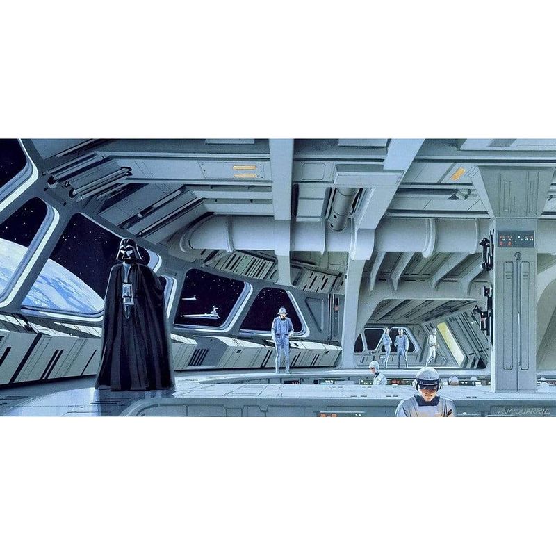 Foto van Komar star wars classic rmq stardestroyer deck vlies fotobehang 500x250cm 10-banen