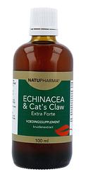 Foto van Natupharma echinacea & cat'ss claw druppels