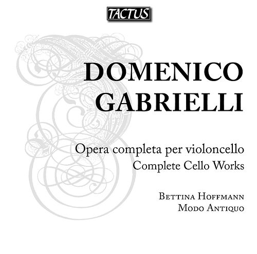 Foto van Gabrielli: opera completa per violoncello - cd (8007194105360)