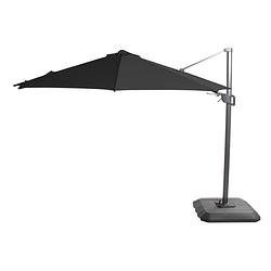 Foto van Shadowflex 300 cm royal grey zweefparasol