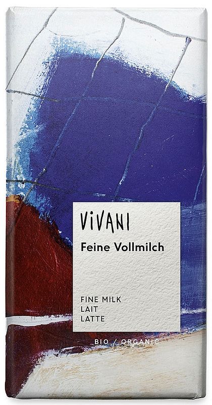 Foto van Vivani chocoladereep melk