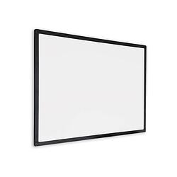 Foto van Whiteboard met zwart frame - magnetisch - 75x100 cm