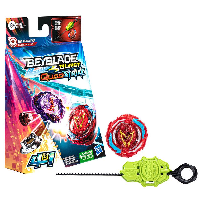 Foto van Beyblade quad strike starterpack