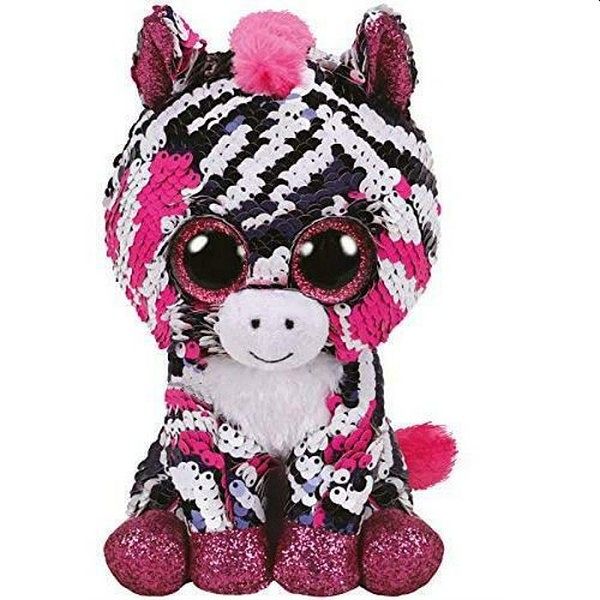 Foto van Ty flippables zoe the zebra 15cm