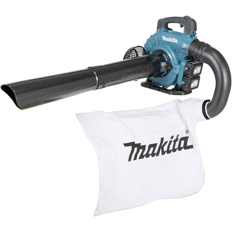 Foto van Makita makita bladblazer, bladzuiger accu incl. 2e accu, incl. oplader 36 v