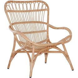 Foto van Must living lounge chair catania,95x75x80 cm, natural rattan