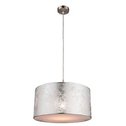 Foto van Moderne hanglamp amy i - l:40cm - e27 - metaal - grijs