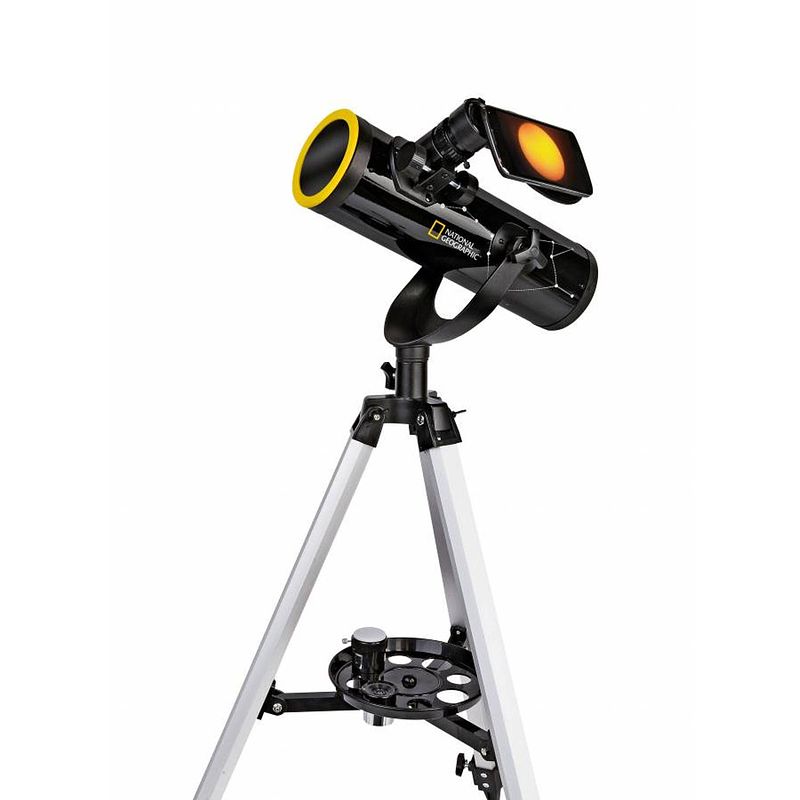 Foto van National geographic telescoop newton 76/350 135 cm aluminium zwart/grijs