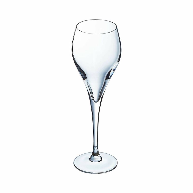 Foto van Vlak glas voor champagne en cava arcoroc brio glas 6 stuks (160 ml)
