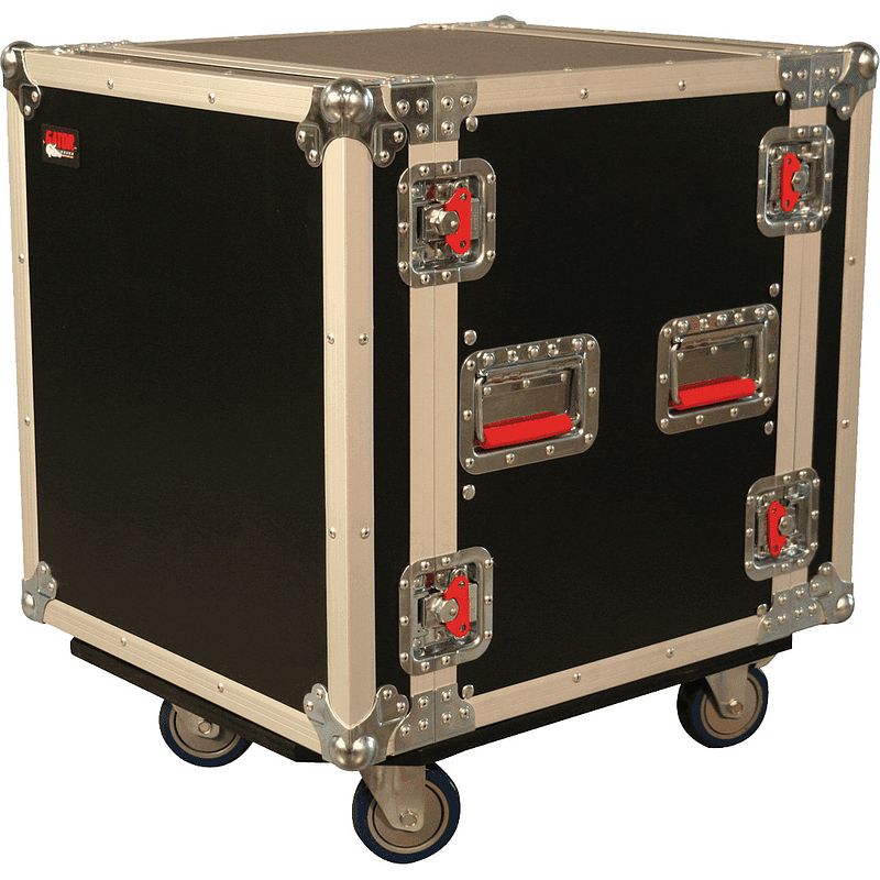 Foto van Gator cases g-tour 12u cast houten doubledoor flightcase 12u