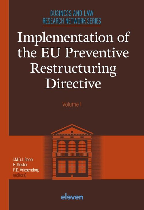 Foto van Implementation of the eu preventive restructuring directive - - ebook