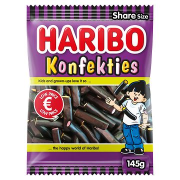 Foto van Verpakking 135150 gram | haribo konfekties 145g aanbieding bij jumbo