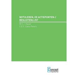 Foto van Notuleren, de actiepunten-/besluitenlijs