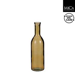 Foto van Rioja fles glas oker - h50xd15cm