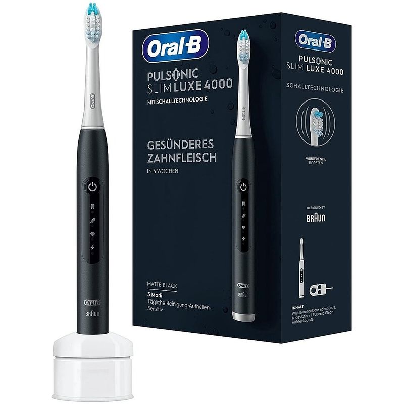 Foto van Oral b pulsonic slim luxe 4000 mat tandenborstel