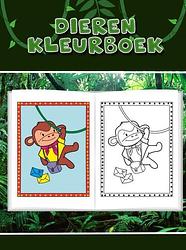 Foto van Leuk dieren kleurboek voor kinderen - mieke stevens - paperback (9789464655858)