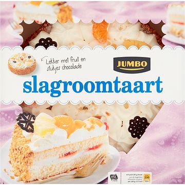 Foto van Jumbo slagroomtaart 1kg