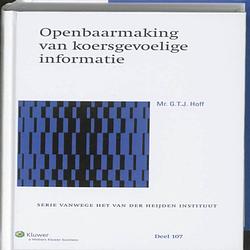 Foto van Openbaarmaking van koersgevoelige informatie -